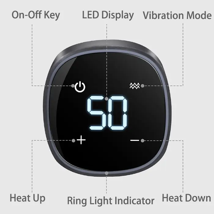 ماساژور زانو با پنل تاچ